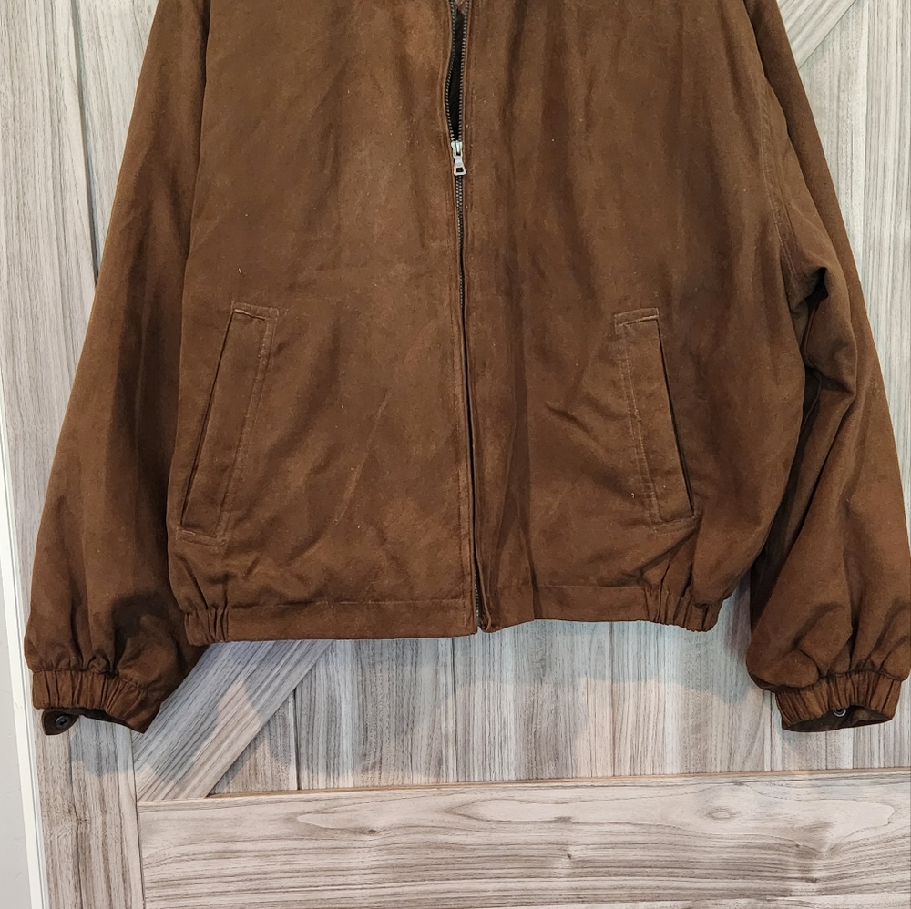Mens Suede Leather Jacket